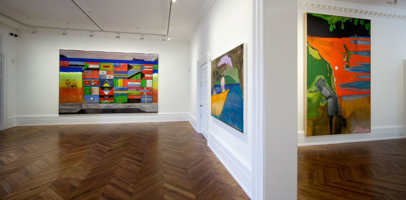 PETER DOIG, New Paintings, London, 2012, Installation Image 5