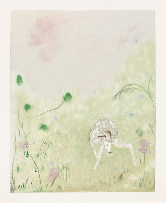 Sanya Kantarovsky, “Hera in the Grass III”, 2025