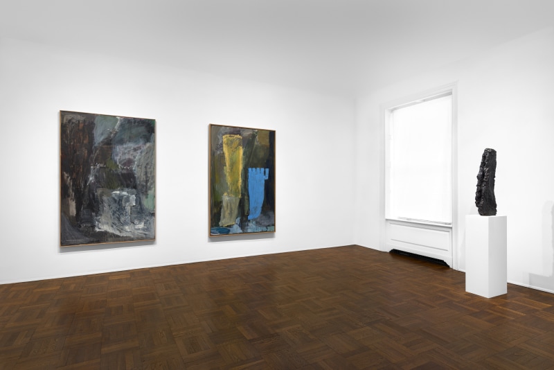 PER KIRKEBY, Paintings and Bronzes from the 1980s, New York, 2018, Installation Image 3