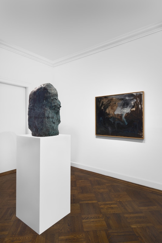PER KIRKEBY, Paintings and Bronzes from the 1980s, New York, 2018, Installation Image 19