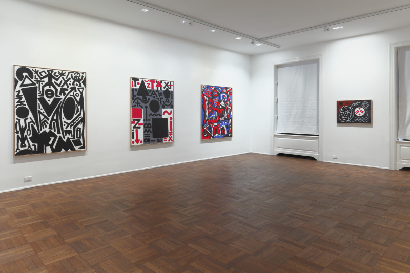 A.R. PENCK New Paintings 10 January through 9 March 2013 UPPER EAST SIDE, NEW YORK, Installation View 4
