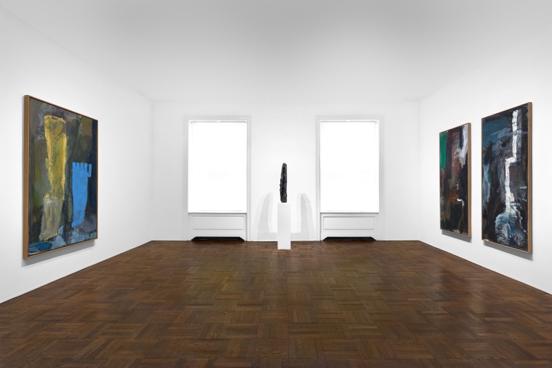 PER KIRKEBY, Paintings and Bronzes from the 1980s, New York, 2018, Installation Image 4