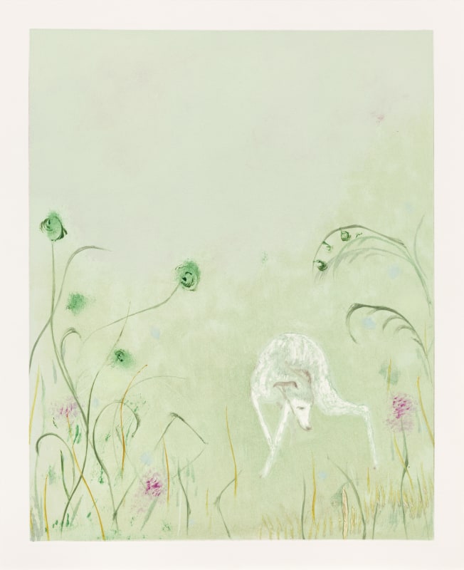 Sanya Kantarovsky, “Hera in the Grass I”, 2025