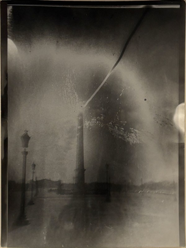 Sigmar Polke, “Paris (Lamp Post)”, 1971