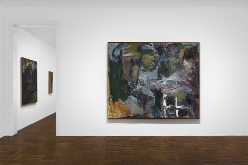 PER KIRKEBY, Paintings and Bronzes from the 1980s, New York, 2018, Installation Image 8