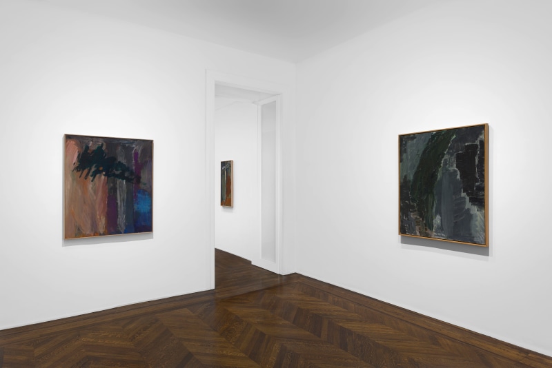 PER KIRKEBY, Paintings and Bronzes from the 1980s, New York, 2018, Installation Image 10