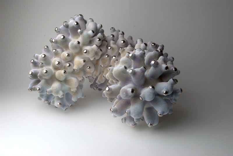 EVA ZETHRAEUS (Swedish, b.1971), Platinum-Tipped Pink Cluster, 2018