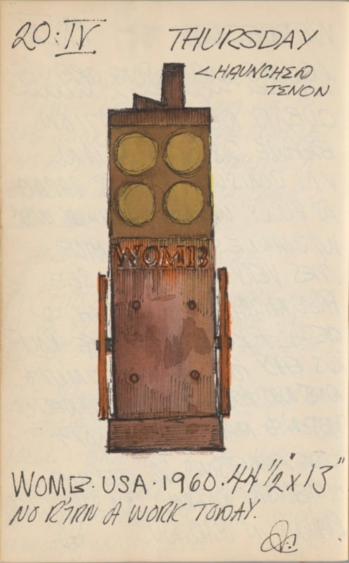 April 20, 1961 -  - Journals - Robert Indiana