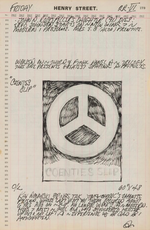 June 22, 1962 -  - Journals - Robert Indiana
