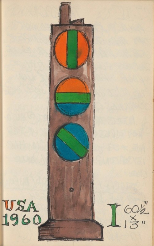 April 26, 1961 -  - Journals - Robert Indiana