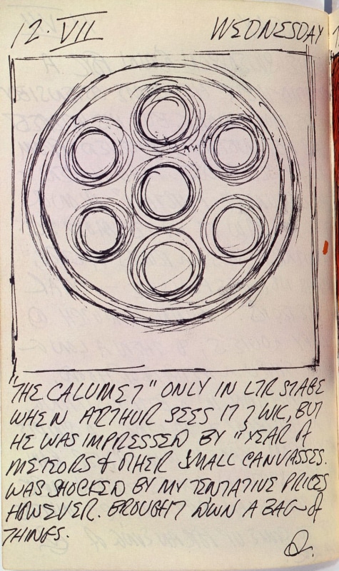 July 12, 1961 -  - Journals - Robert Indiana