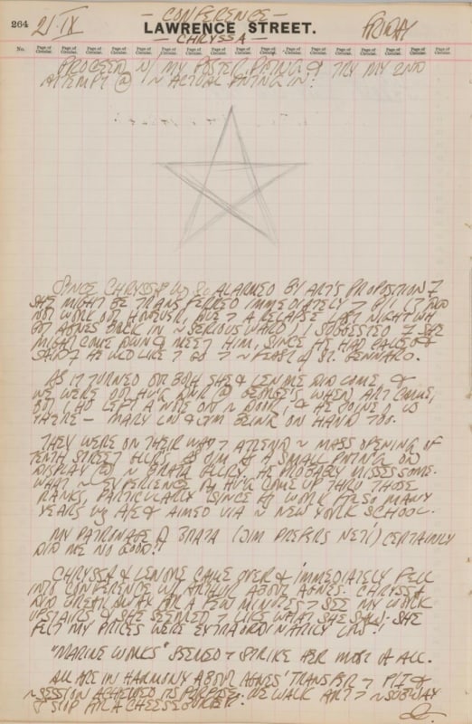 September 21, 1962 -  - Journals - Robert Indiana