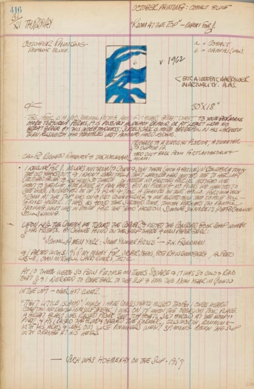 December 31, 1959 -  - Journals - Robert Indiana