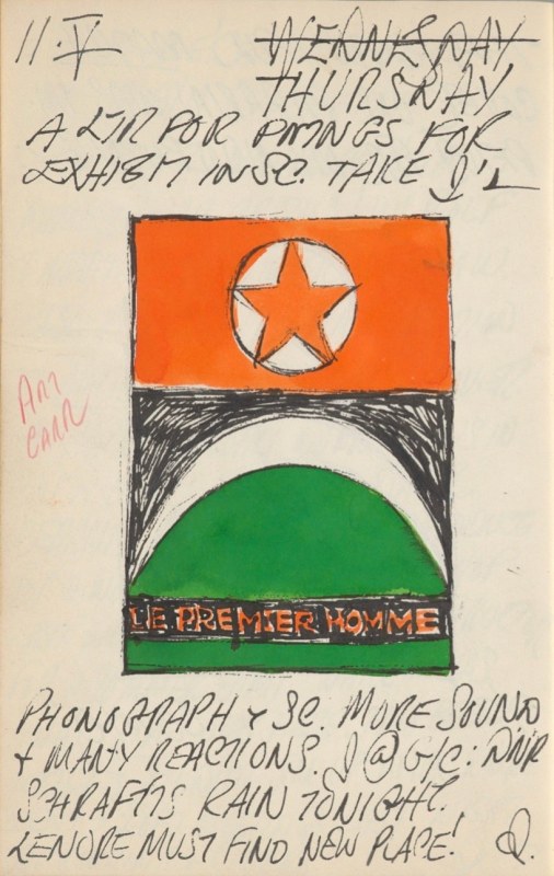 May 11, 1961 -  - Journals - Robert Indiana