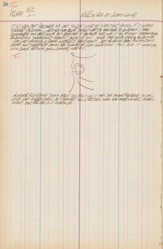 January 30, 1959 -  - Journals - Robert Indiana