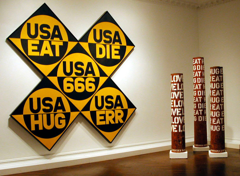 Robert Indiana: Letters, Words and Numbers - C&M Arts - Exhibitions - Robert Indiana