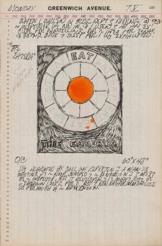 May 7, 1962 -  - Journals - Robert Indiana