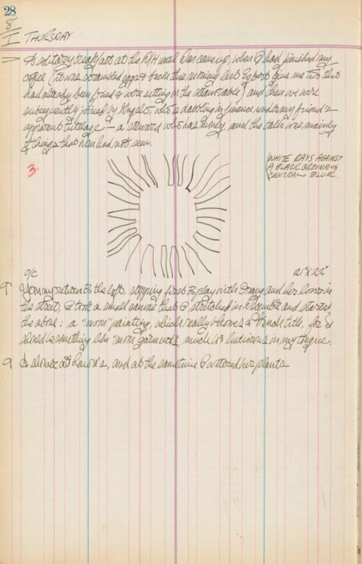 January 8, 1959 -  - Journals - Robert Indiana