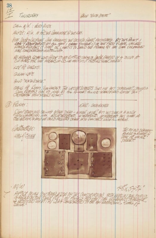 January 15, 1959, and January 15, 1960 -  - Journals - Robert Indiana