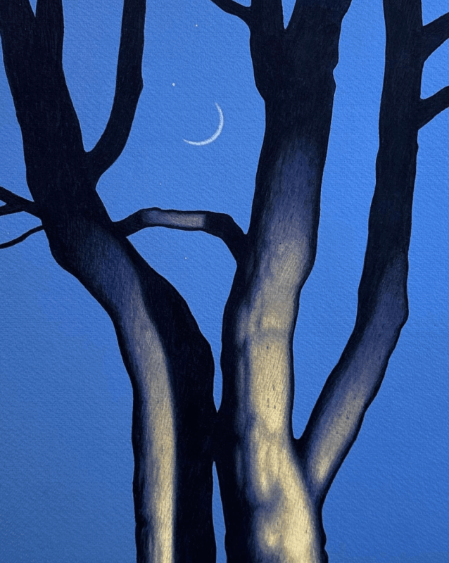 Christopher Burk: In the Trees the Night Wind Stirs -  - Exhibitions - Brandt-Roberts Galleries