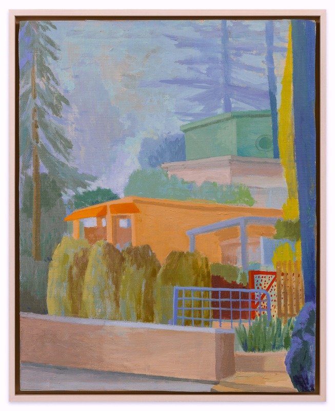 Ceila Reisman Marin County, 2021 oil on linen mounted on panel 20 x 16 in.