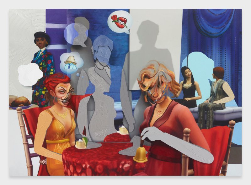 Pieter Schoolwerth, Shifted Sims #14 (Luxury Party Stuff)