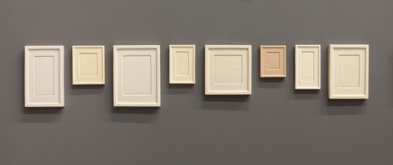 Allan McCollum in collaboration with Andrea Zittel, Collection of Eight Plaster Surrogates