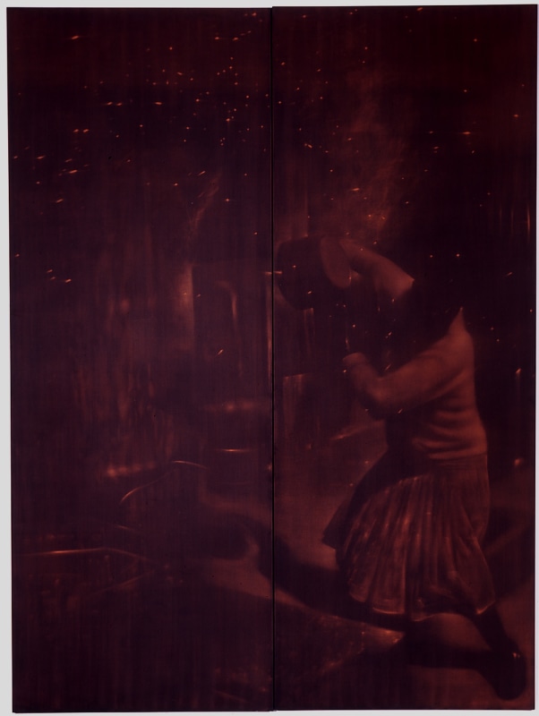 Troy Brauntuch, Untitled (Woman with Bucket), 1991