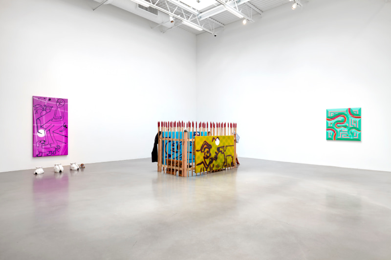 A Love Letter to a Nightmare, Installation view