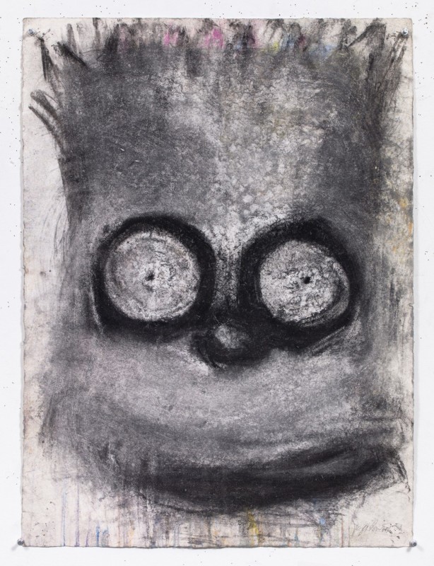 Joyce Pensato, Untitled, Charcoal on paper, 29 3/4 x 22 inches,

75.6 x 55.9 cm.&amp;nbsp;

&amp;copy; Joyce Pensato Foundation