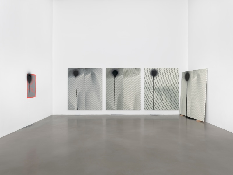 Wade Guyton and Stephen Prina, Petzel Gallery, 2018, Installation view