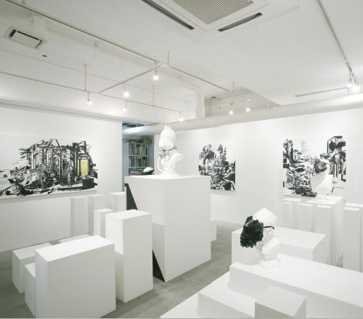Installation view, Visionary Sensibility, Nanzuka, 2007