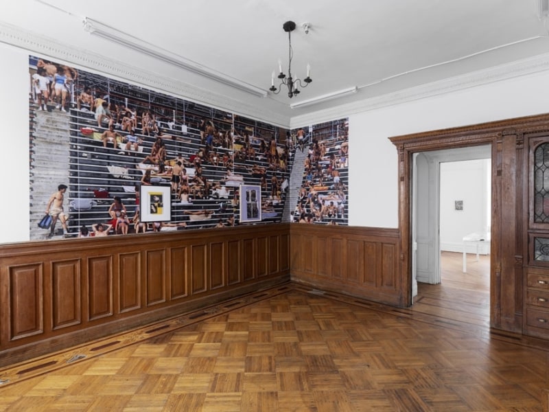 Thomas Eggerer: Selected Collages, 2002 to 2022. Installation view, 2022. 15 Orient, Brooklyn.