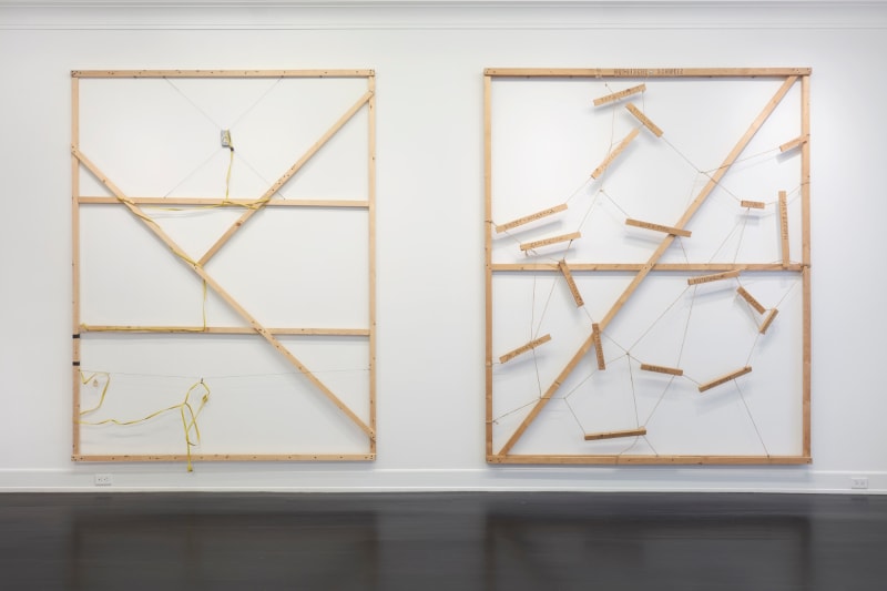 Georg Herold, Petzel Gallery, 2019, Installation view