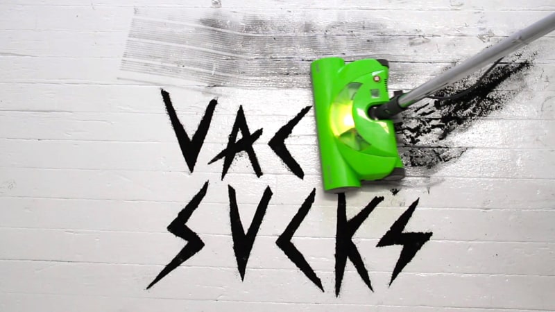 Pieter Schoolwerth, Your Vacume Sucks,&nbsp;Image still from video