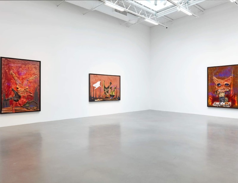 Installation view, Waiting for the Next Nirvana, Petzel Gallery, New York, 2020