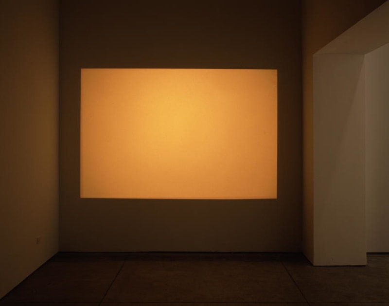 Orange (projection on left wall)
