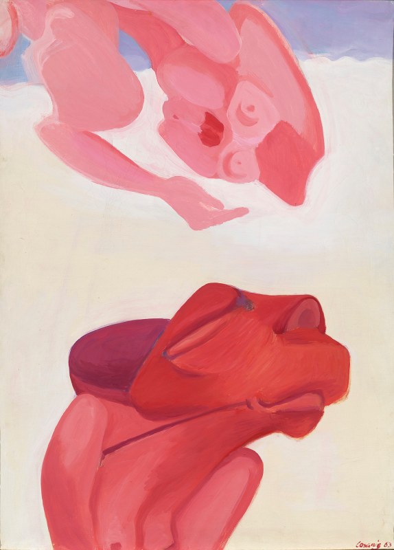 Maria Lassnig, Selbstportraet als Tier