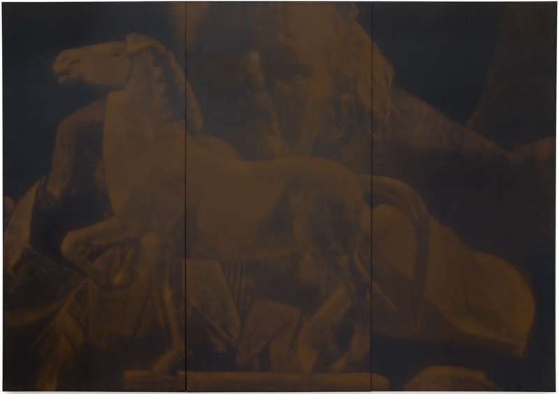 Troy Brauntuch, Untitled (Horse), 2017