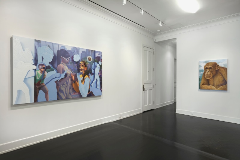 Curated Selection, Installation view