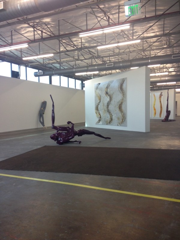 Georg Herold, Dallas Contemporry, 2013, Installation view