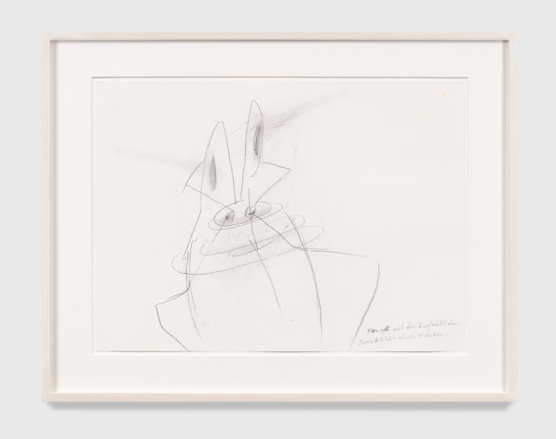 Maria Lassnig, Mensch mit der unglaublichen Sensibilit&auml;t eines Hasen 