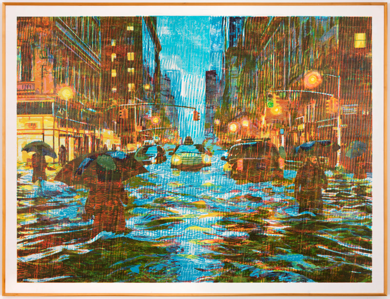 Zorawar Sidhu and Rob Swainston, New York Street; Rainy Day
