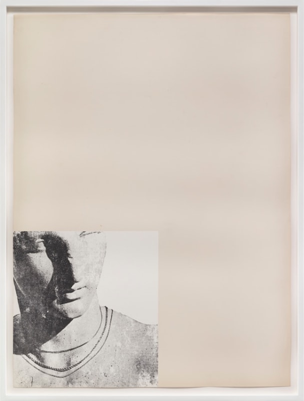 Troy Brauntuch, White Statue, 1976