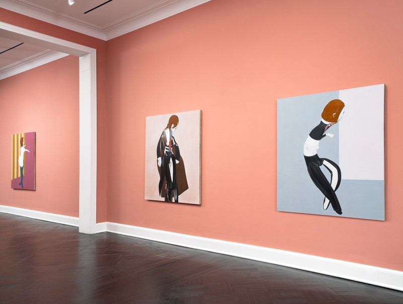 Installation view, Nicola Tyson, 90&#039;s Paintings,&nbsp;Petzel, 2024