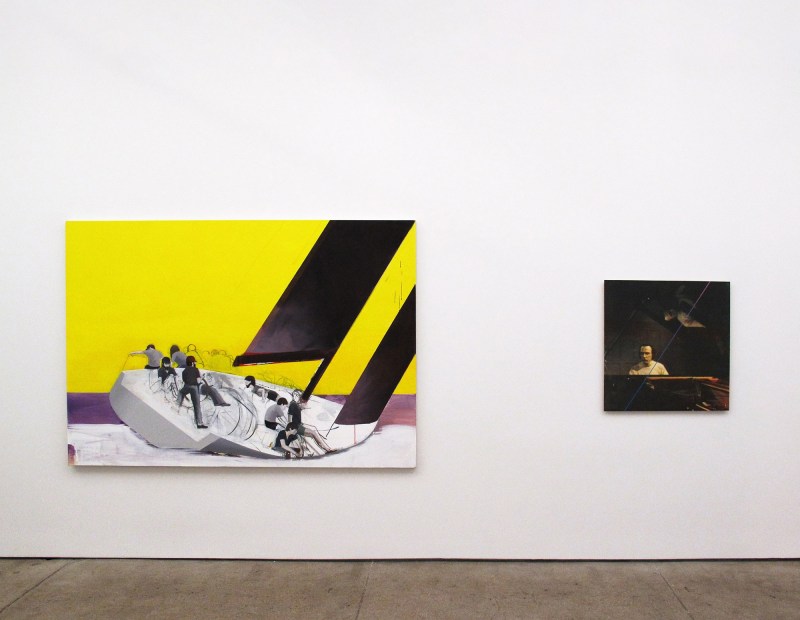 Thomas Eggerer &amp;amp; R.H. Quaytman: Preludes. Installation view, 2012. Petzel Gallery, New York.&nbsp;