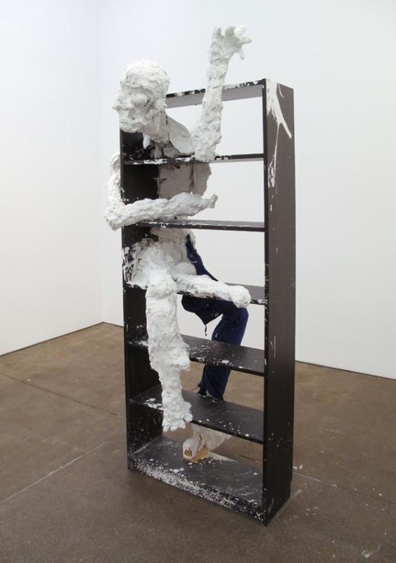 Untitled 2010 Plaster, cotton, wood, particle board