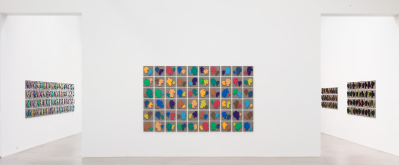 The Shapes Project: Perfect Couples, Petzel Gallery, 2014, Installation view