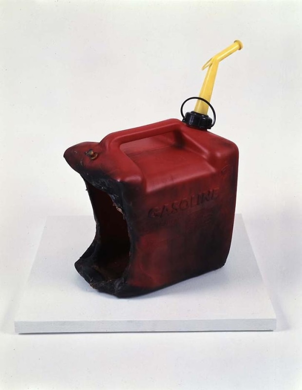Sarah Morris Large Industrial Gasoline Can, Blown Up