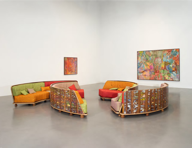 Installation view, Jorge Pardo, All Bets Are Off, Petzel Gallery, 2021